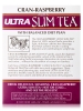 Ultra Slim Tea® Cran-Raspberry - 24 Tea Bags (1.69 oz / 48 Grams) - Alternate View 3