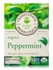 Organic Peppermint Tea - 16 Tea Bags - Alternate View 1