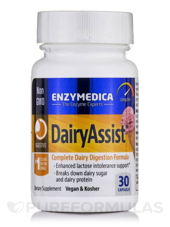 Dairy Assist™ - 30 Capsules - Alternate View 6