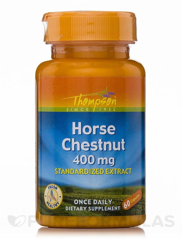 Horse Chestnut 400 mg (Standardized Extract) - 60 Capsules