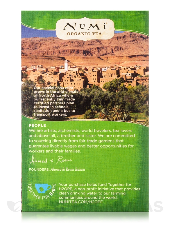 Moroccan Mint Teasan Tea - 18 Tea Bags - Alternate View 4