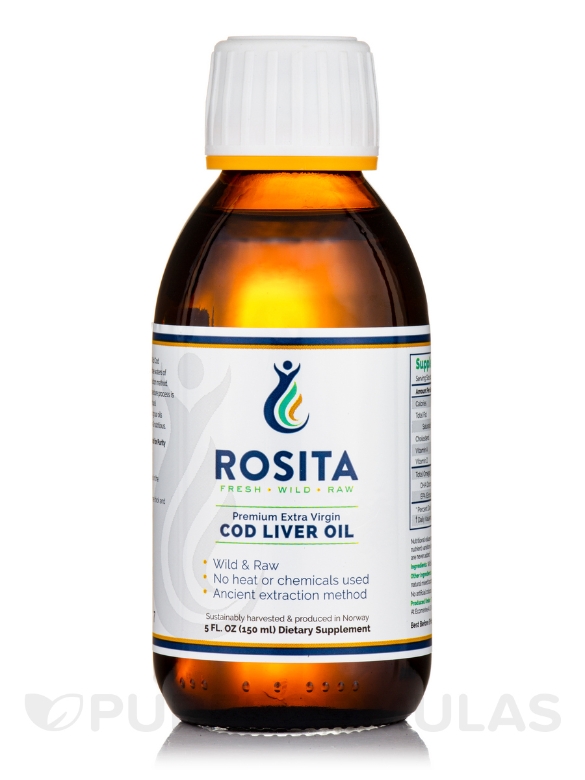 Extra Virgin Cod Liver Oil - 5 fl. oz (150 ml)