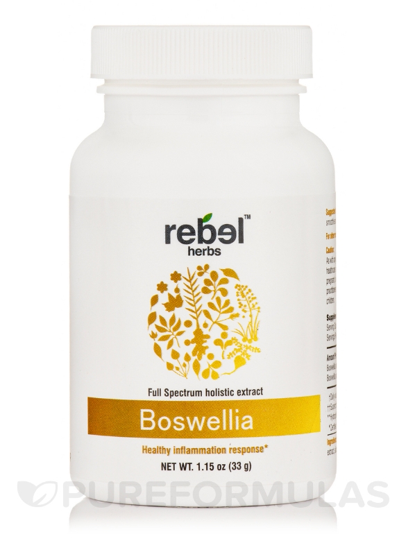 Boswellia - Dual Extracted Powder - 1.5 oz (33 Grams) - Alternate View 6