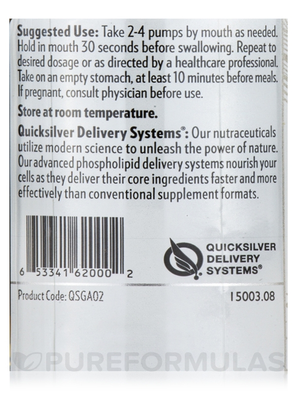 Liposomal GABA with L-Theanine - 1.7 fl. oz (50 ml) - Alternate View 6