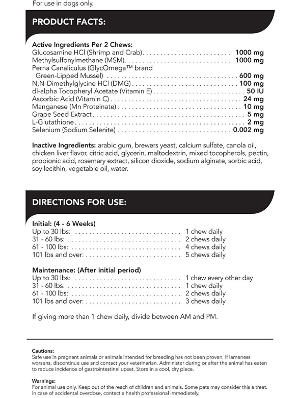 GlycoFlex® Stage 3 for Dogs - 120 Bite-Sized Chews - Alternate View 2