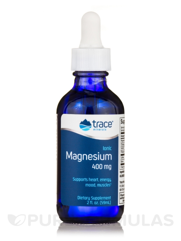 Liquid Ionic Magnesium 400 mg - 2 fl. oz (59 ml)