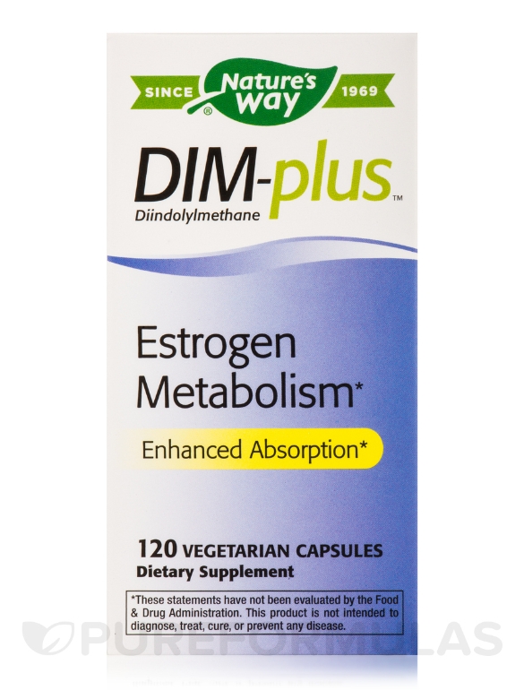 DIM-Plus™ - 120 Vegetarian Capsules - Alternate View 2