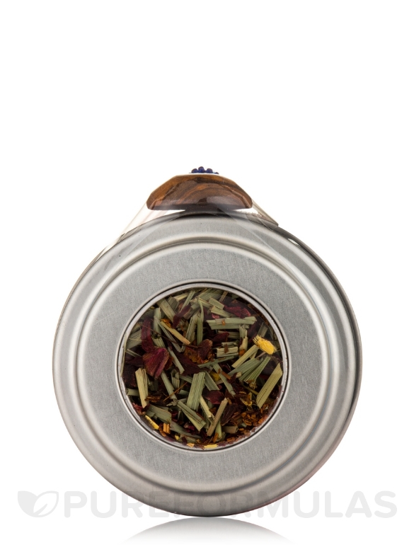 Little Berry Hibiscus Tin - Loose Leaf Purple Tea - 3.2 oz (90 Grams) - Alternate View 4