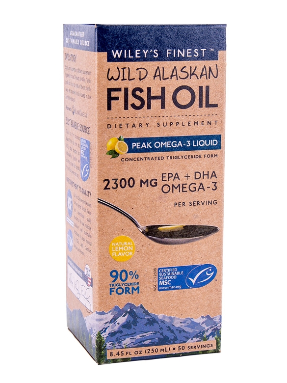 Wild Alaskan Fish Oil - Peak Omega-3 Liquid