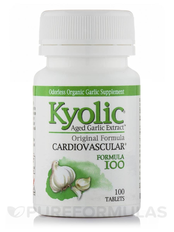 Kyolic® Aged Garlic Extract™ - Formula 100 (Cardiovascular) - 100 Tablets