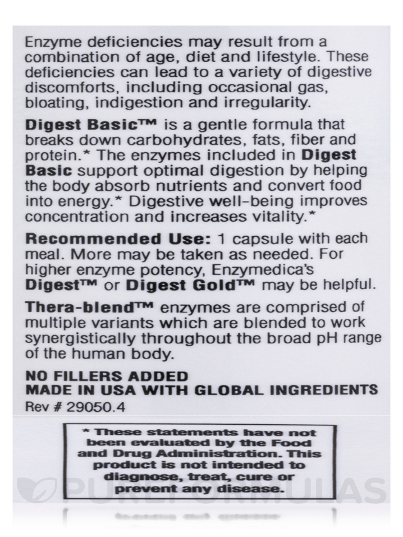 Digest Basic™ - 30 Capsules - Alternate View 5