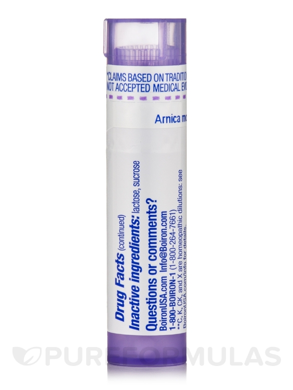 Arnica Montana 200ck - 1 Tube (approx. 80 pellets) - Alternate View 3