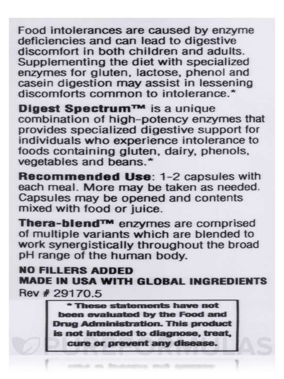 Digest Spectrum™ - 30 Capsules - Alternate View 5