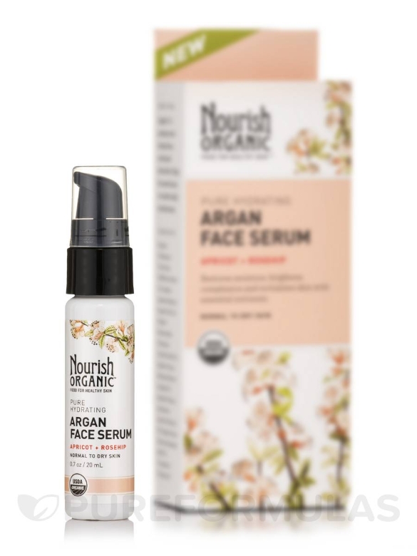 Pure Hydrating Argan Face Serum (Apricot + RoseHip) - 0.7 oz (20 ml)