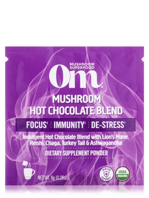 Organic Mushroom Hot Chocolate Blend - 10 Packets - Alternate View 2