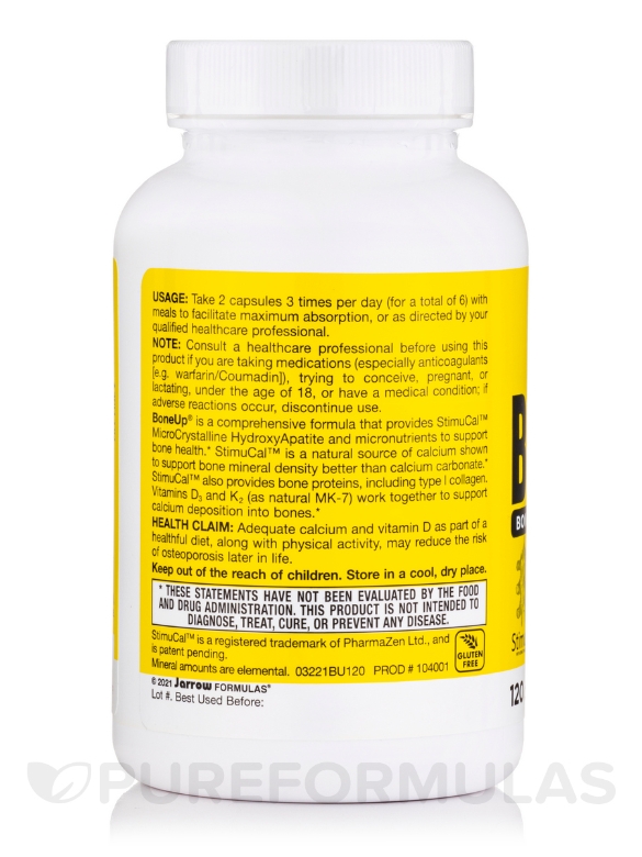 Bone-Up® - 120 Capsules - Alternate View 2