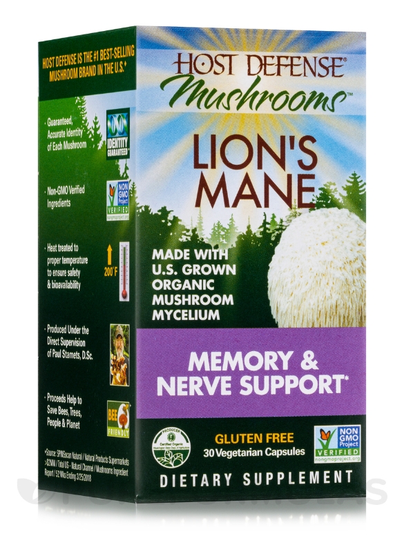 Organic Lion's Mane - 30 Vegetarian Capsules