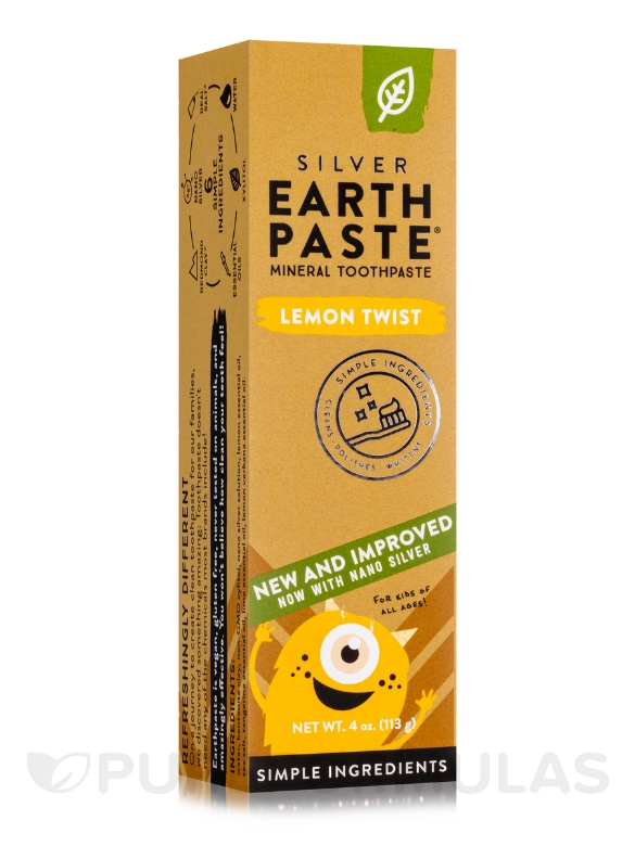 Redmond Earthpaste Toothpaste with Silver