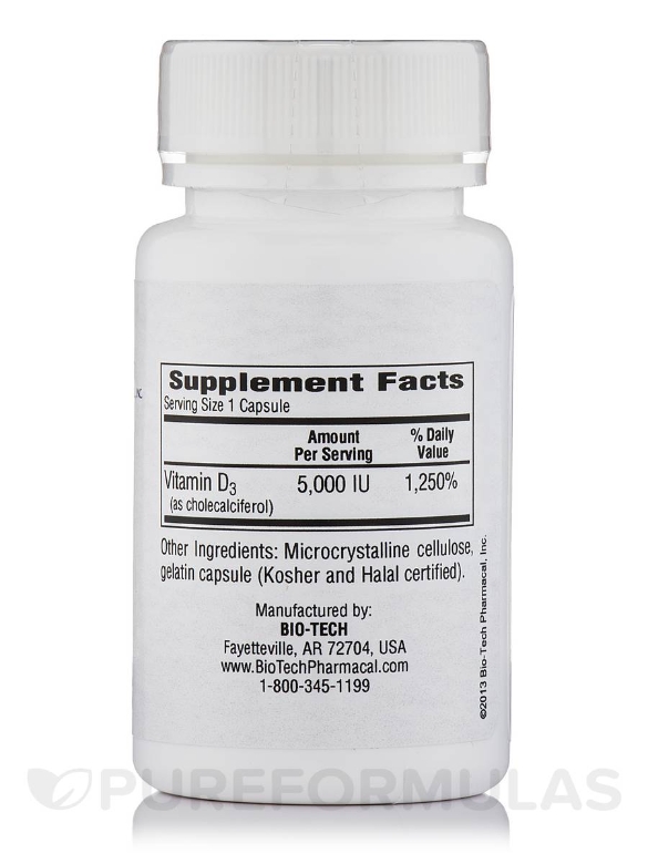 000 IU Cholecalciferol - 100 Capsules