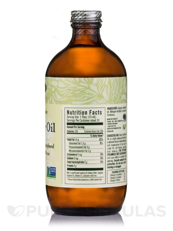 Sunflower Oil - 17 fl. oz (500 ml) - Alternate View 1