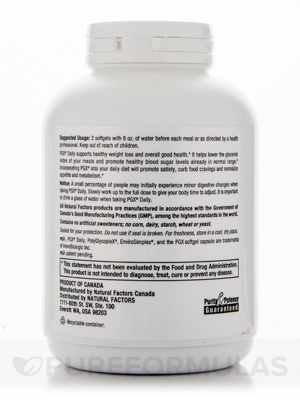 PGX®Daily Ultra Matrix 750 mg - 120 Softgels - Alternate View 2