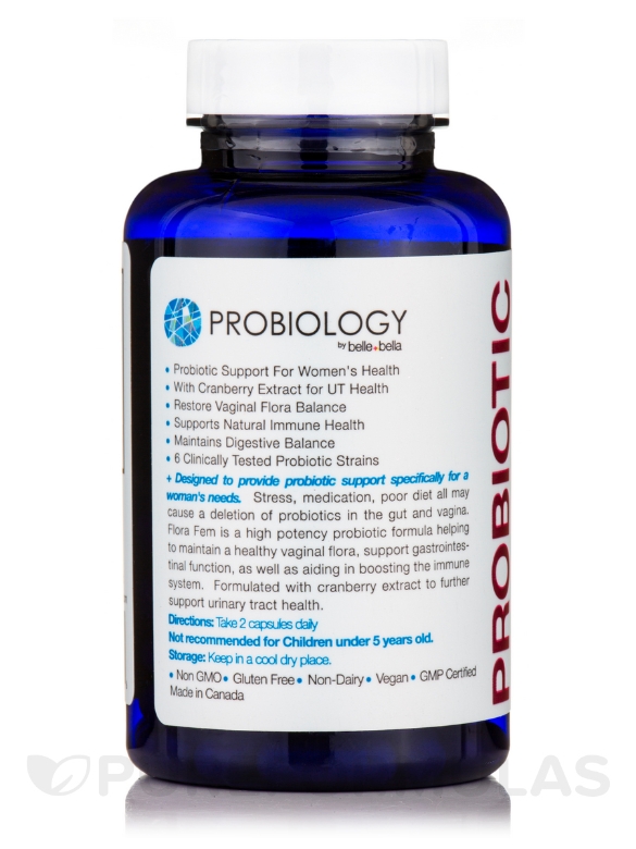 Probiotic Flora Fem - 60 Capsules - Alternate View 2