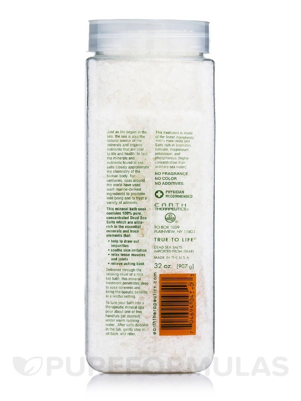 Mineral Bath Dead Sea Salts - 32 oz (907 Grams) - Alternate View 1