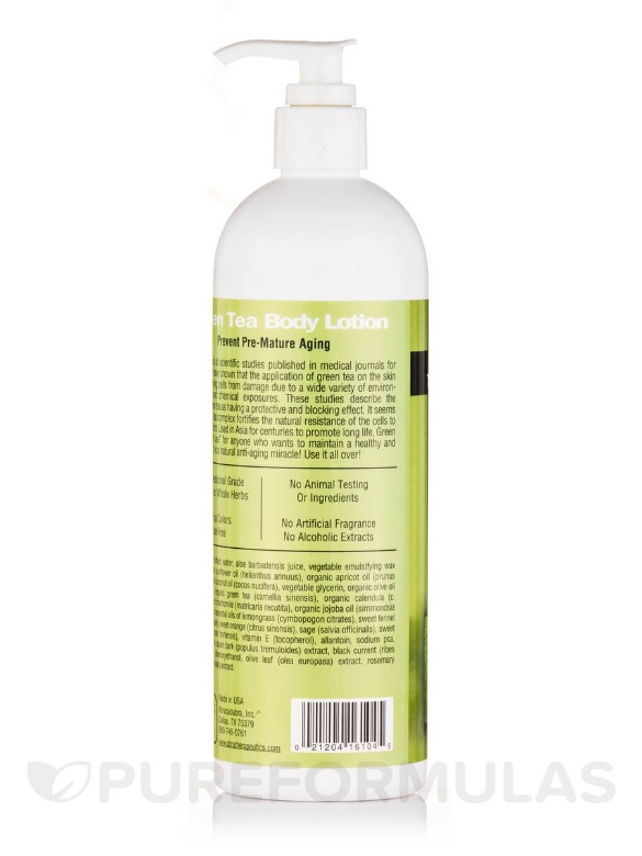 Green Tea Body Lotion - Lemongrass - 16 fl. oz (475 ml) - Alternate View 2