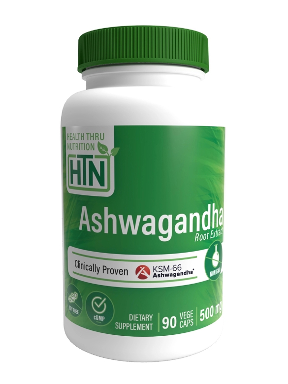 Ashwagandha KSM-66 500 mg - 90 VegeCaps