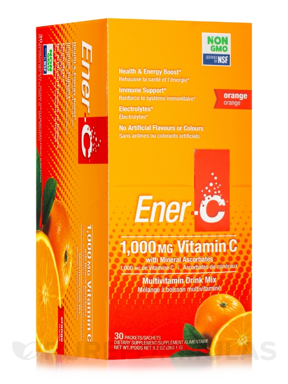 Ener-C Orange - 1 Box of 30 Packets