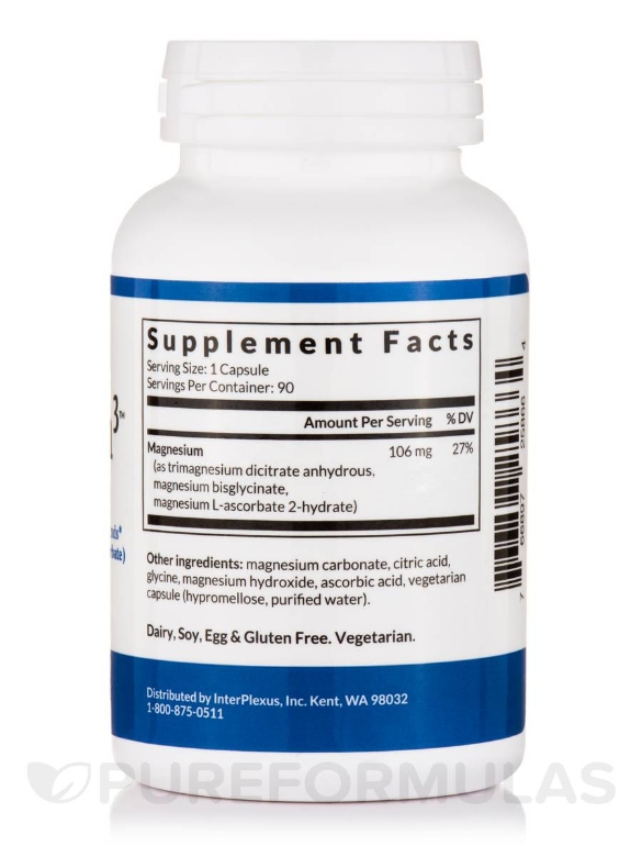 Magnesium³™ - 90 Capsules - Alternate View 1