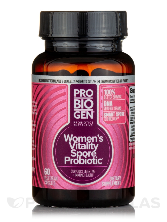 Women's Vitality Spore Probiotic - 60 Vegetarian Capsules - Alternate View 2