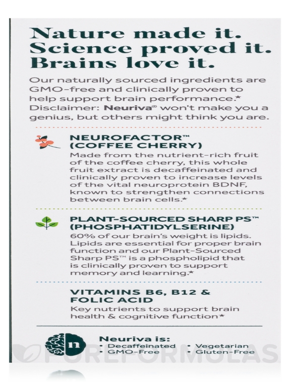 Brain Performance Plus - 30 Capsules - Alternate View 9