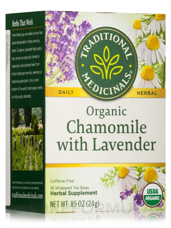 Organic Chamomile with Lavender Tea - 16 Tea Bags