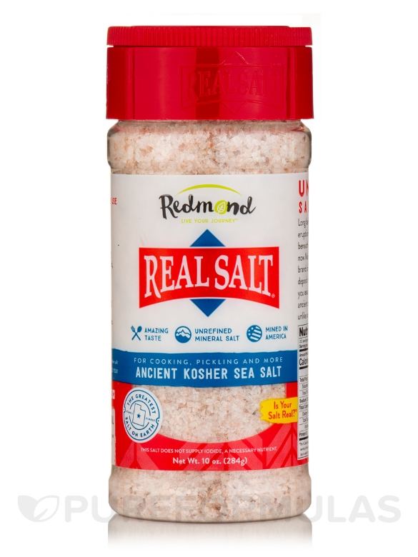 Real Salt - Ancient Kosher Sea Salt - 10 oz (284 Grams)