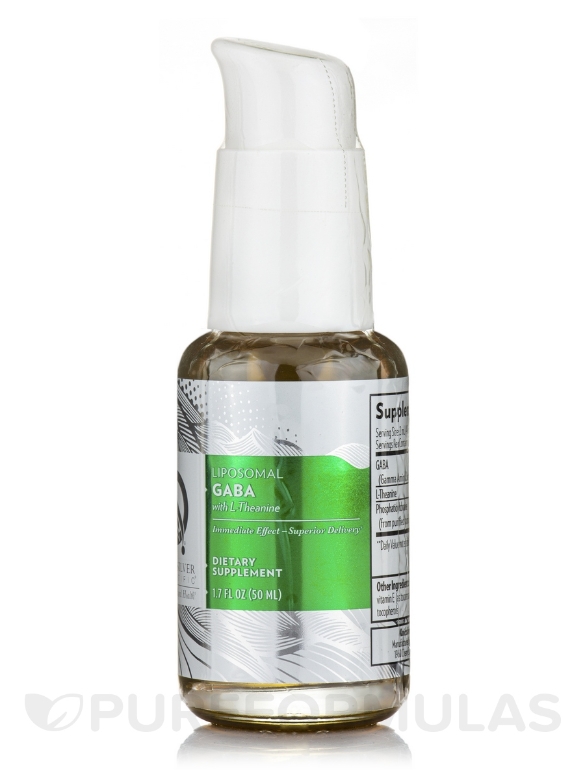 Liposomal GABA with L-Theanine - 1.7 fl. oz (50 ml) - Alternate View 1