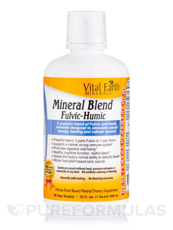 Mineral Blend Fulvic-Humic - 32 fl. oz (946 ml)