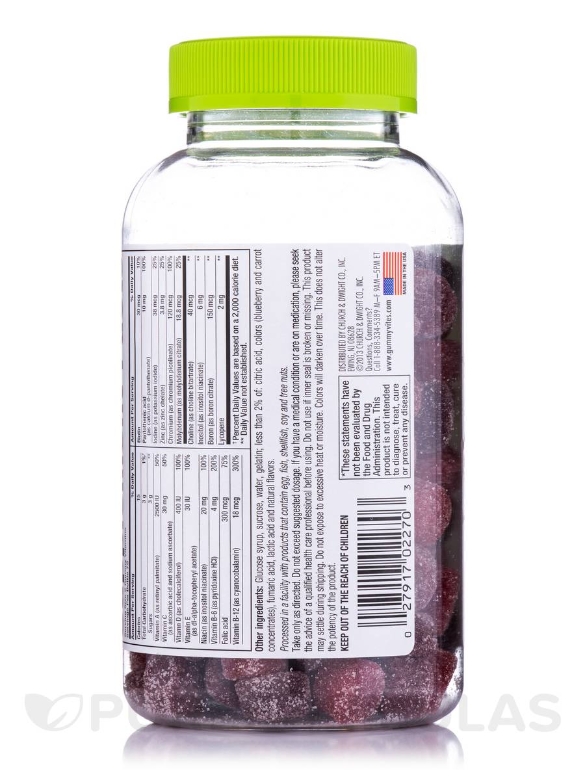  Natural Fruit Flavors - 150 Gummies - Alternate View 1