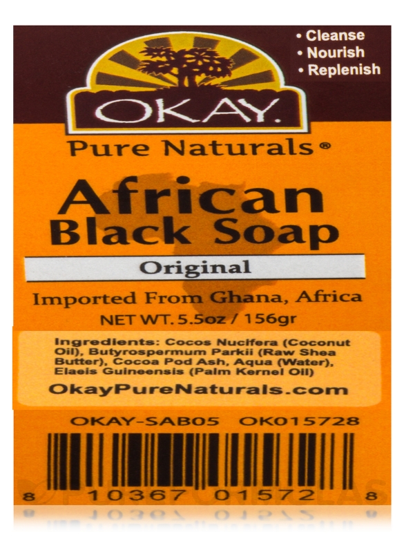 African Black Soap Bar