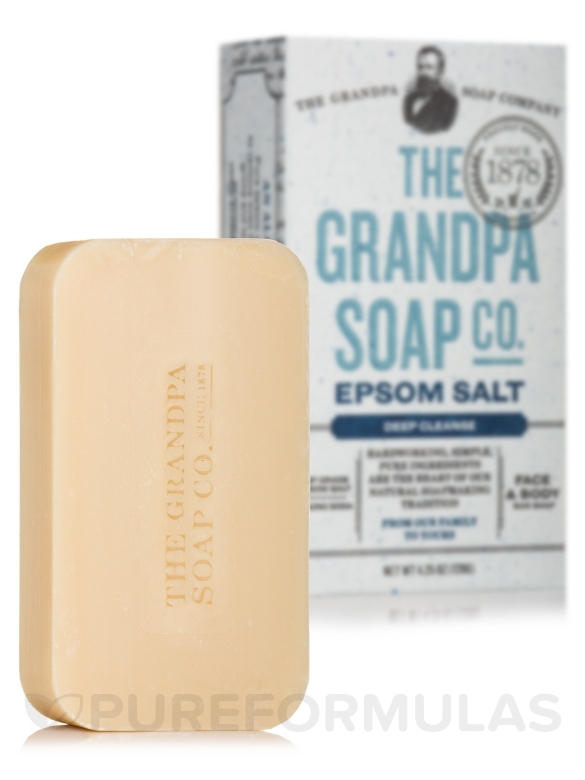 Epsom Salt Bar Soap - 4.25 oz (120 Grams) - Alternate View 1