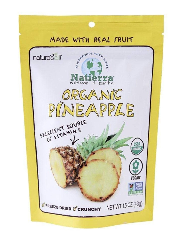 Organic Freeze-Dried Pineapples - 1.5 oz (43 Grams)