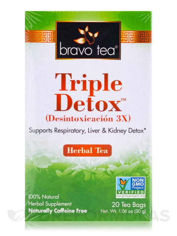 Triple Detox™ Herbal Tea - 20 Tea Bags - Alternate View 1