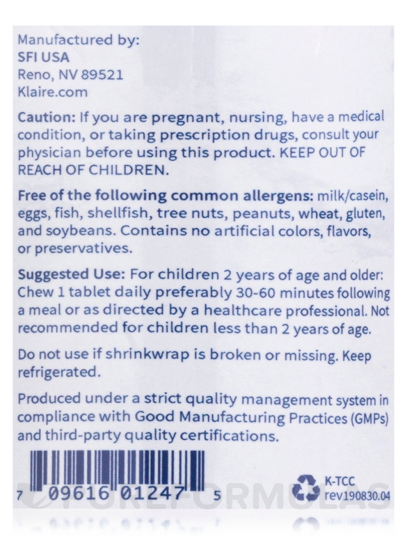 Ther-Biotic® Children's Chewable - 60 Chewable Tablets - Alternate View 4