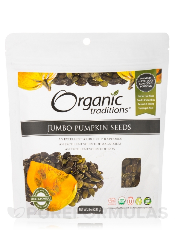 Jumbo Pumpkin Seeds - 8 oz (227 Grams)