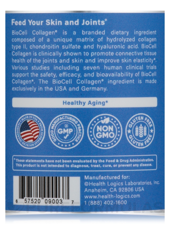 BioCell Collagen® - 120 Capsules - Alternate View 4