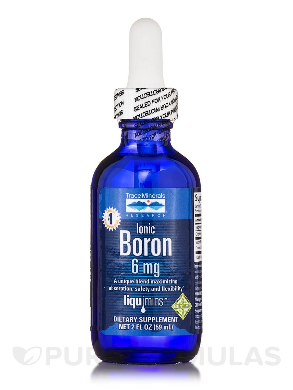 Liquid Ionic Boron 6 mg - 2 fl. oz (59 ml)