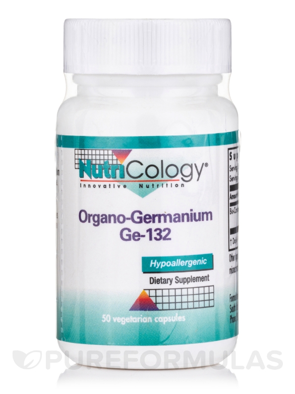 Organic Germanium Ge-132 - 50 Vegetarian Capsules