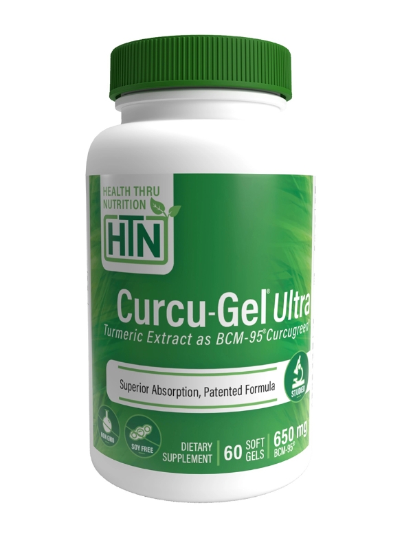 Curcu-Gel® Ultra 650 mg BCM-95 - 60 Softgels