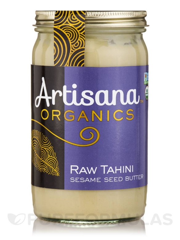 Organic Raw Tahini Sesame Seed Butter - 14 oz (397 Grams)