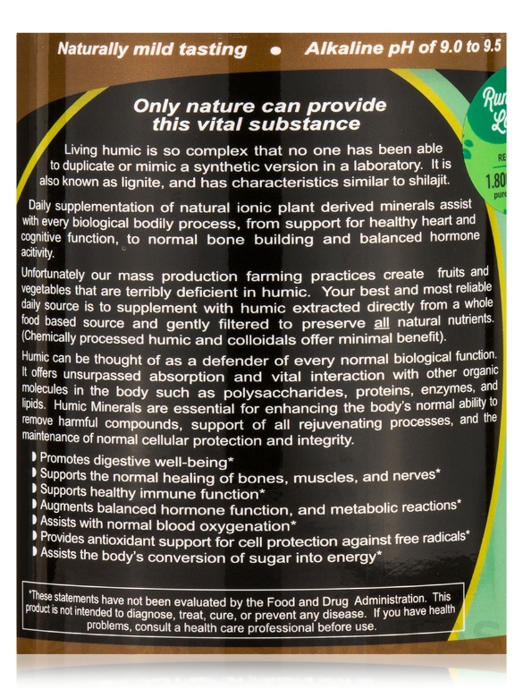 Humic Minerals - 32 fl. oz (946 ml) - Alternate View 5